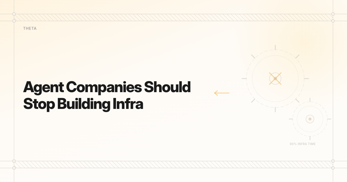 Agent Companies Should Stop Building Training Infrastructure